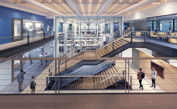 Cortex Innovation District laboratory interior